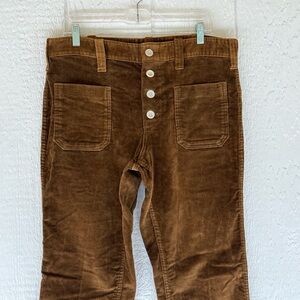 Vintage 70s brown corduroys size 36 x31